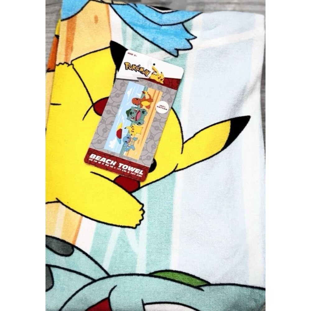 Pokemon Vacation Beach Towel for Children - Picture 15 of 15